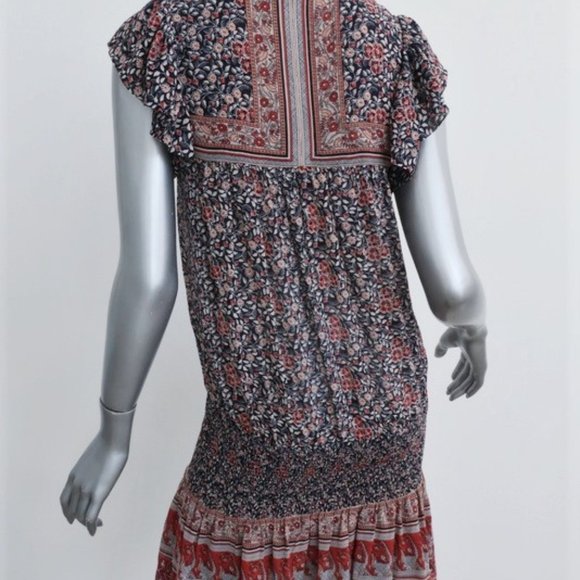 Ulla Johnson Dress Simone Floral Print Silk Size 0 - Picture 5 of 7